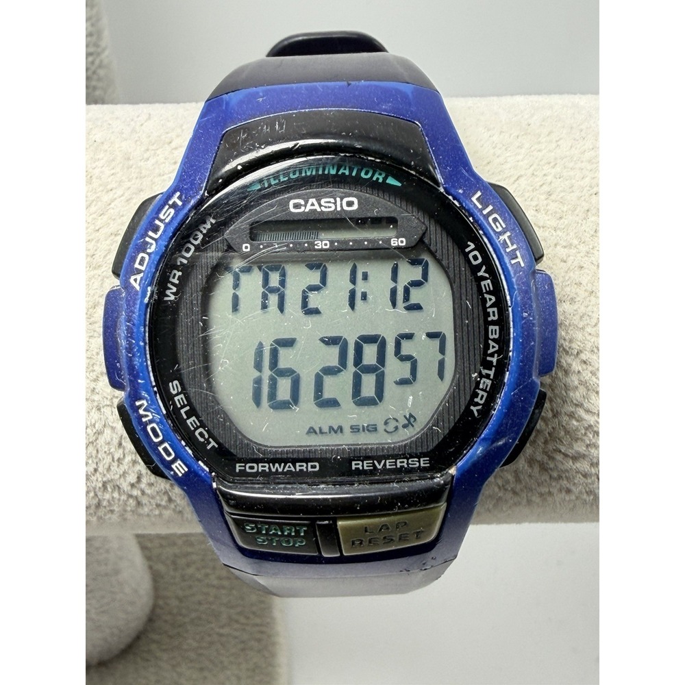Casio WS-1000H New Battery Mens Digital Watch 42MM 8.5" Mod 3468